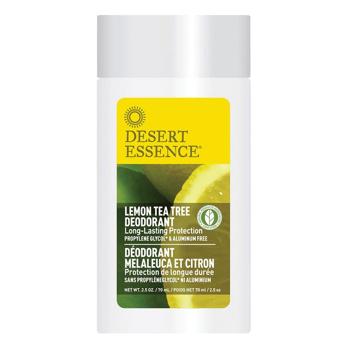 Deodorant Melaleuca Et Citron Vert 70ml Desert Essence
