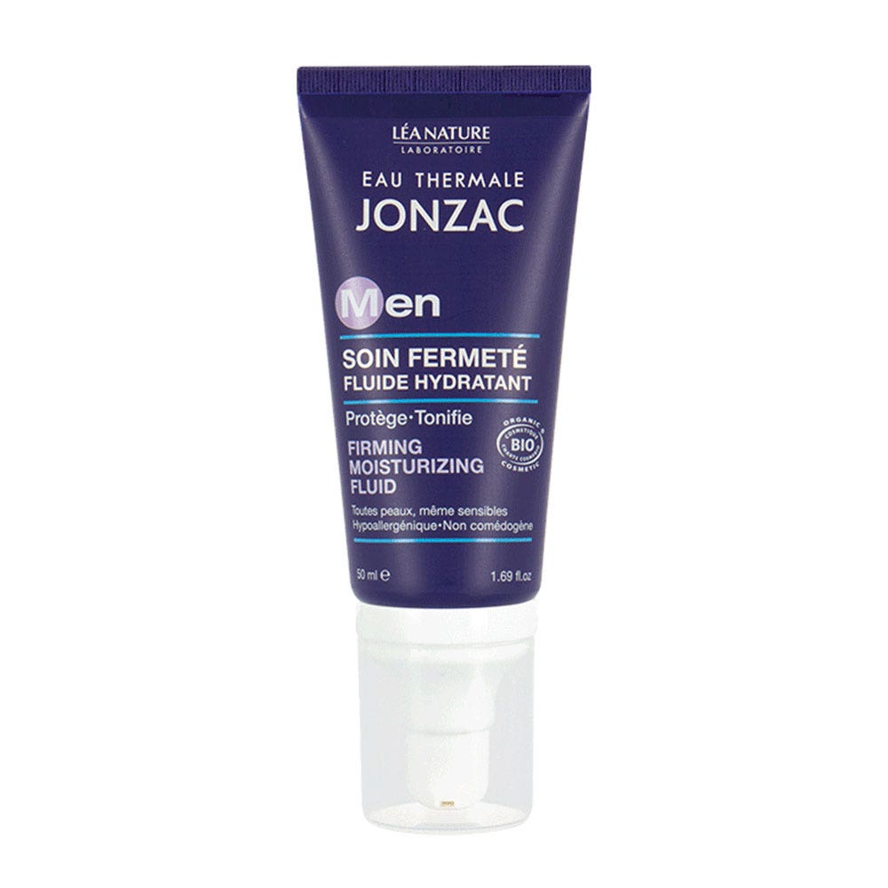Eau thermale Jonzac Soin Fermete Fluide Hydratant Bio Men 50ml