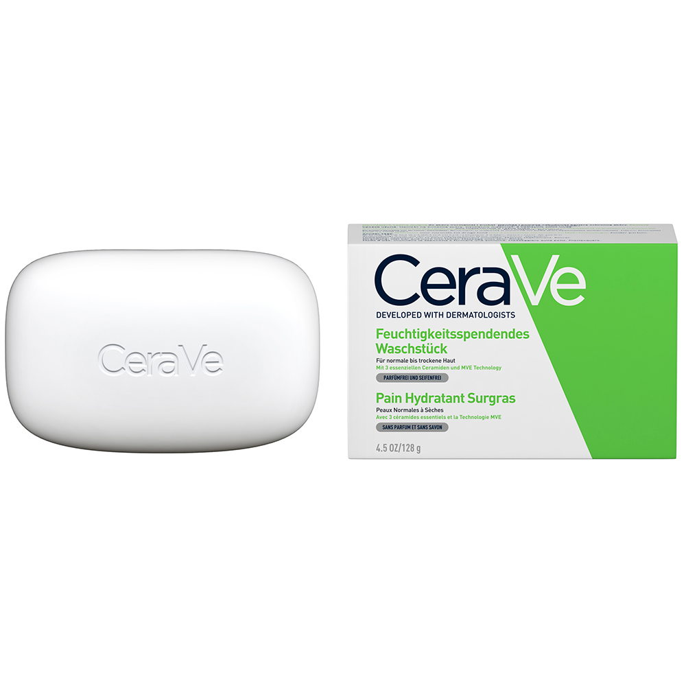 Cerave Cleanser Corps Pain Savon Surgras Hydratant Visage Et Corps Peaux Seches