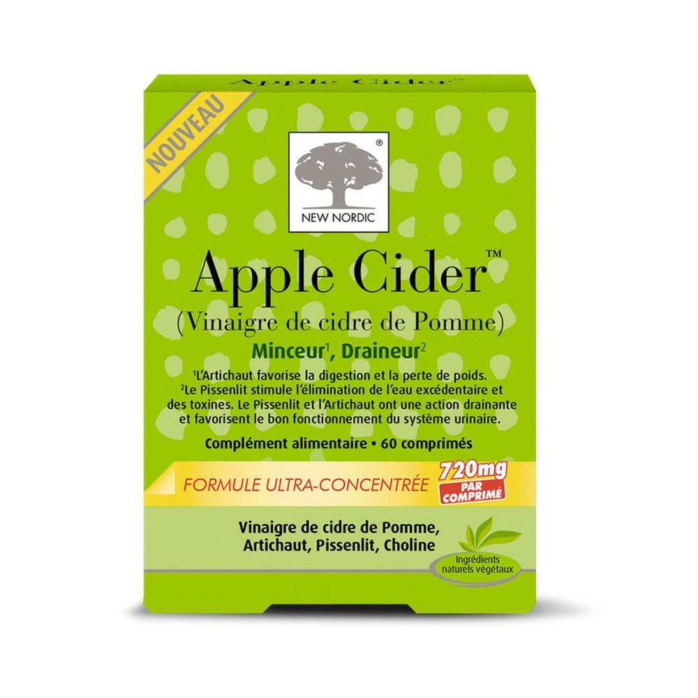New Nordic Apple Cider 60 Comprimes