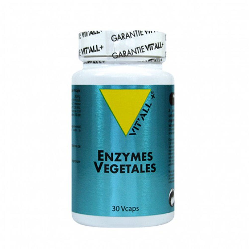 Enzymes Vegetales 30 Gélules Vit'All+