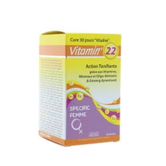 Vitamin22 Vitamin'22 Femme Action Tonifiante 60gelules