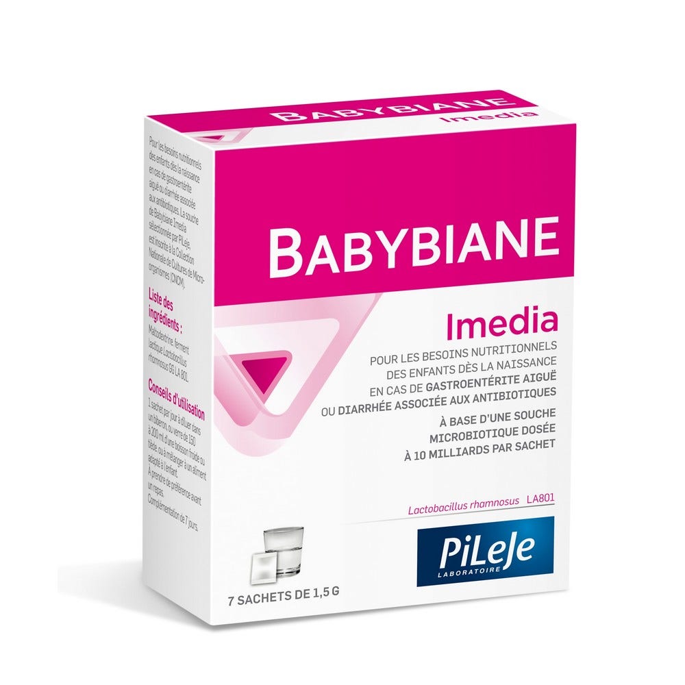 Pileje Babybiane Imedia 7 sachets