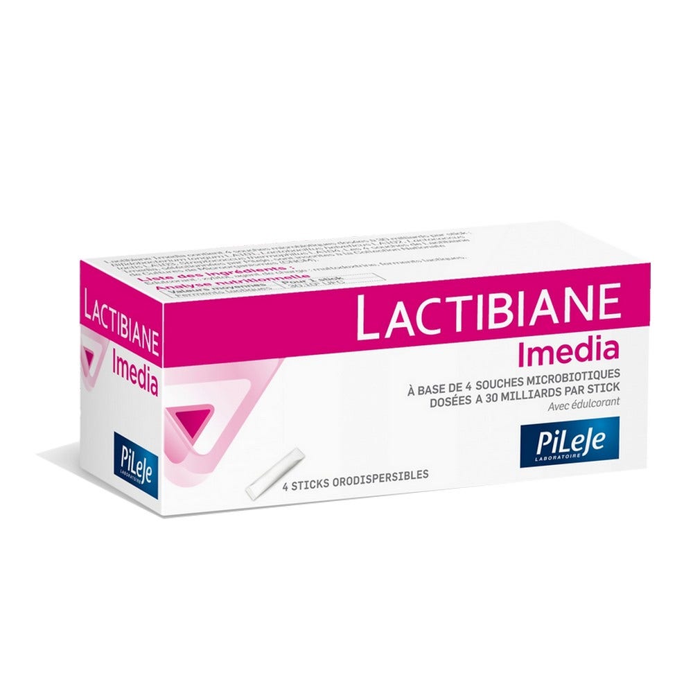 Pileje Lactibiane Imedia 4 sticks orodispersibles