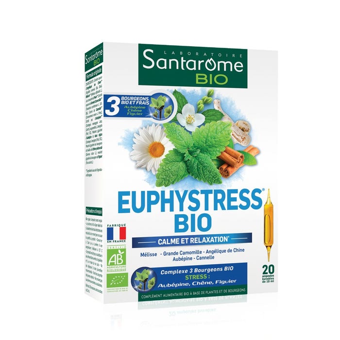 Santarome Euphystress Bio 20 Ampoules