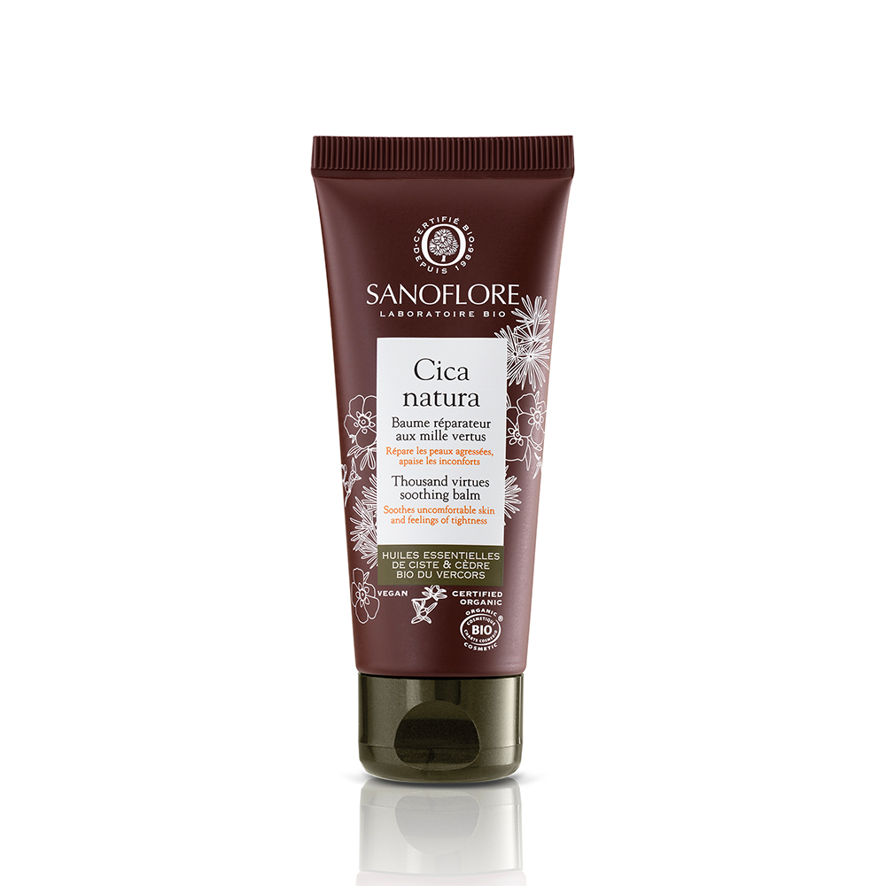 Sanoflore Miel aux Mille Vertus Baume Reparateur Bio Visage Corps Et Mains Cica Natura 40ml