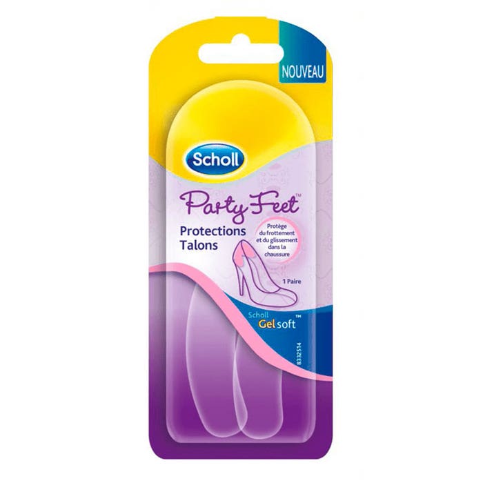 Protection talons 1 paire Party Feet Gelsoft Scholl