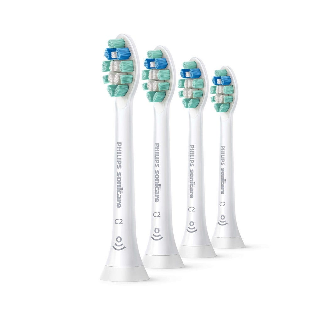 Philips Sonicare Tetes De Brosse A Dents Optimal Plaque Defence C2 Hx9024/10 x4