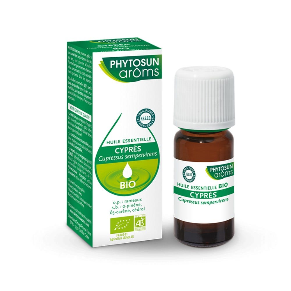 Phytosun Aroms Huile Essentielle Cypres Bio Aroms 10ml