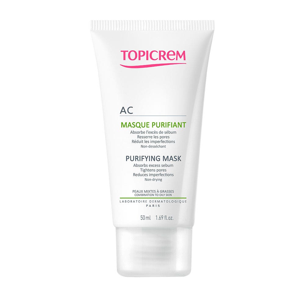 Topicrem Ac Peaux Mixtes A Grasses Masque Purifiant 50ml