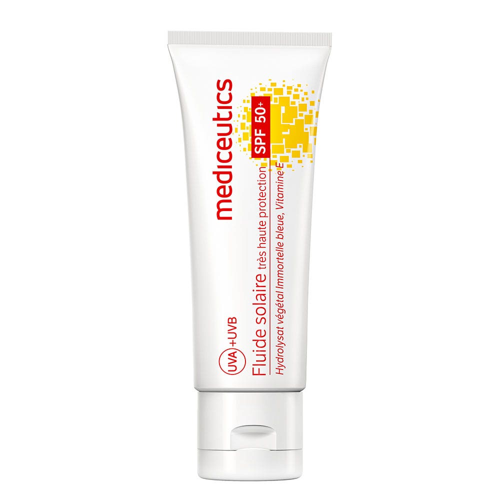 Mediceutics Fluide Solaire Anti Age Tres Haute Protection Spf50+ 40ml