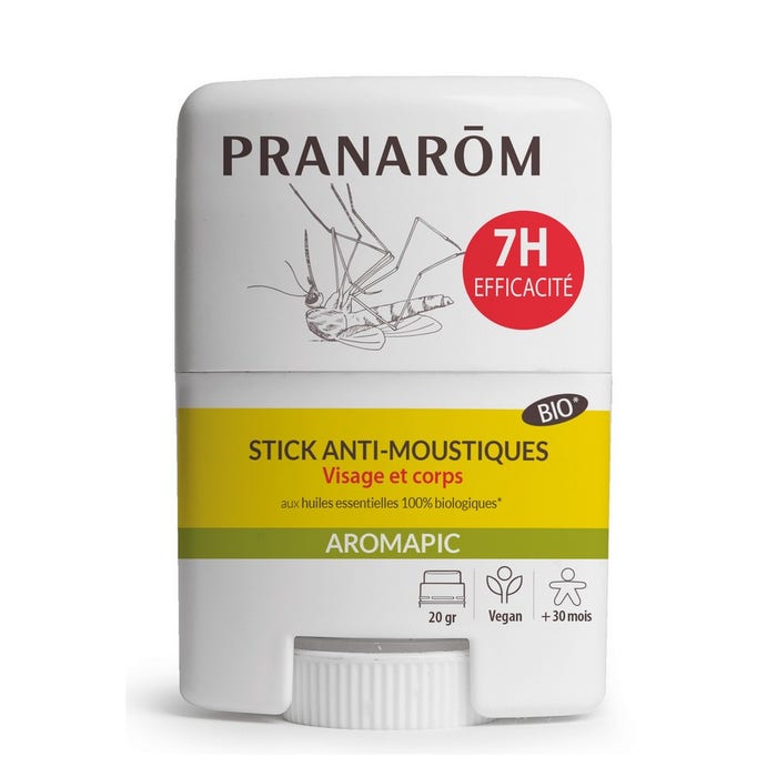 Stick Anti-moustique Bio Aromapic Visage Et Corps 20g Aromapic Pranarôm