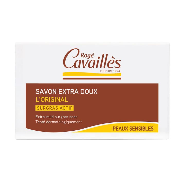 Savon Extra Doux 150g Surgras Actif Rogé Cavaillès
