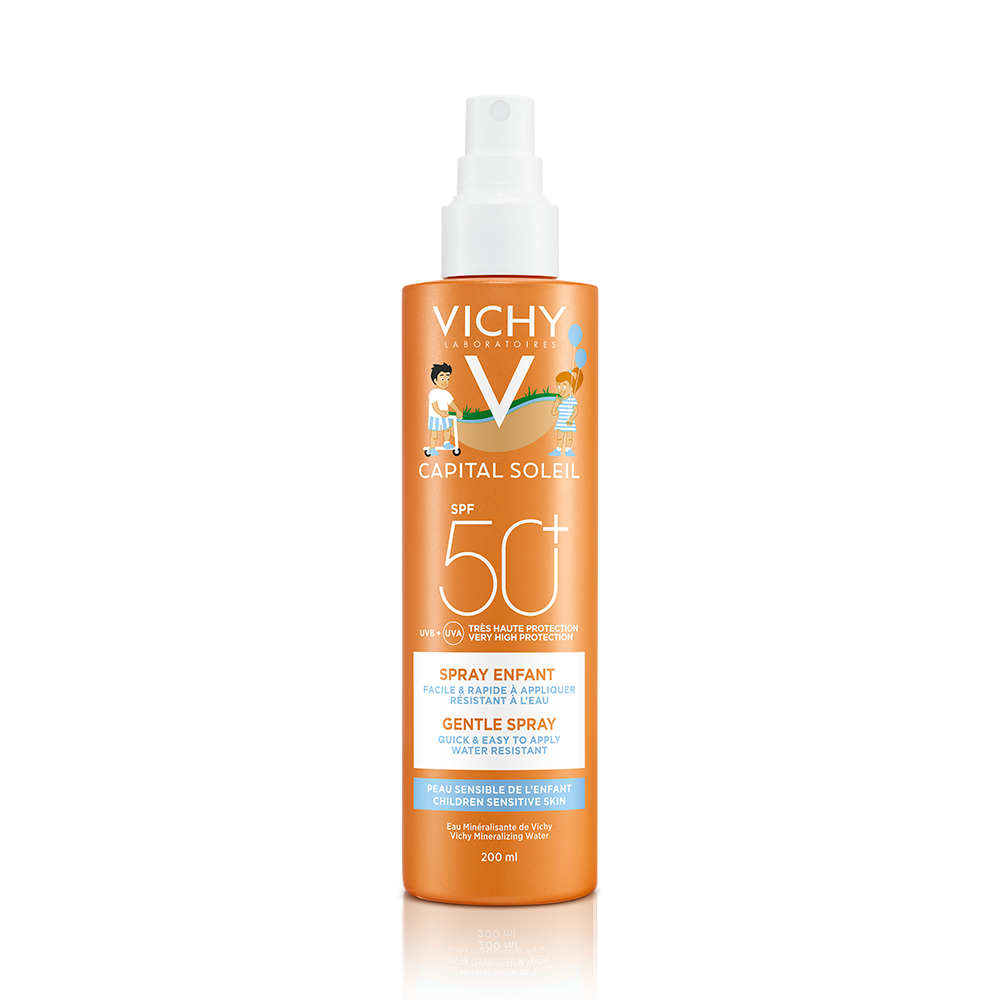Vichy Ideal Soleil Spray Douceur Enfants Tres Haute Protection Spf50+ 200ml