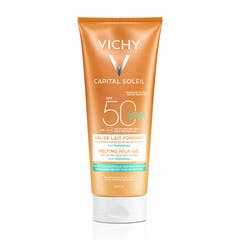 Vichy Ideal Soleil Gel De Lait Ultra Fondant Spf50 Peaux Sensibles 200ml