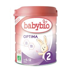 Babybio Optima 2 Lait En Poudre Bio Des 6 Mois Des 6 Mois Dès 6 mois 800g