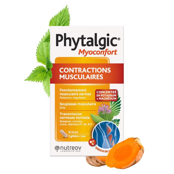 Myoconfort Contraction Musculaire 30 Gelules Phytalgic Phytea