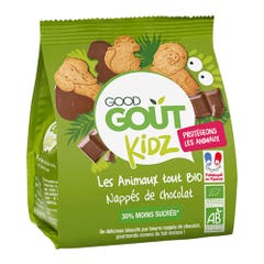 Good Gout Biscuits Animaux Chocolat Bio Kidz Des 3 Ans 120g