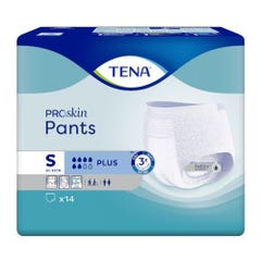 Culottes absorbantes fuites urinaires Taille S X14 Proskin plus Pants Tena