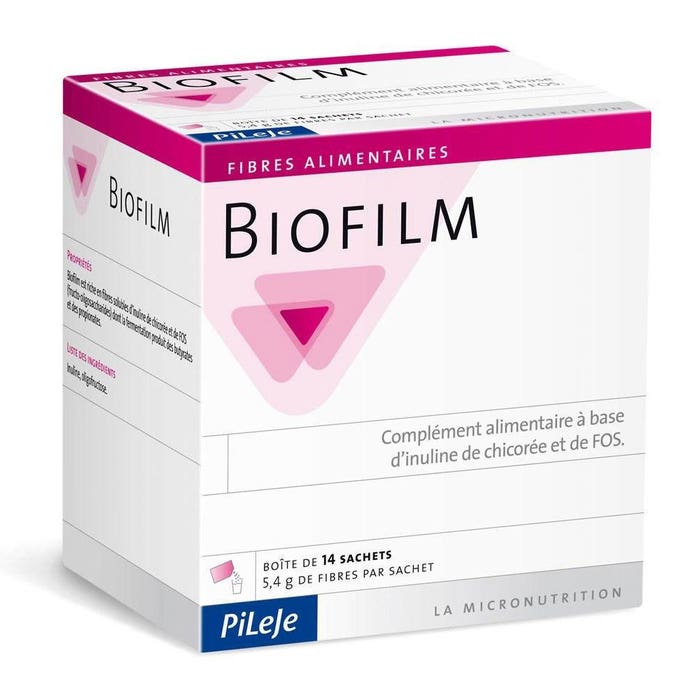 Pileje Biofilm Prébiotiques 14 sachets de 6g