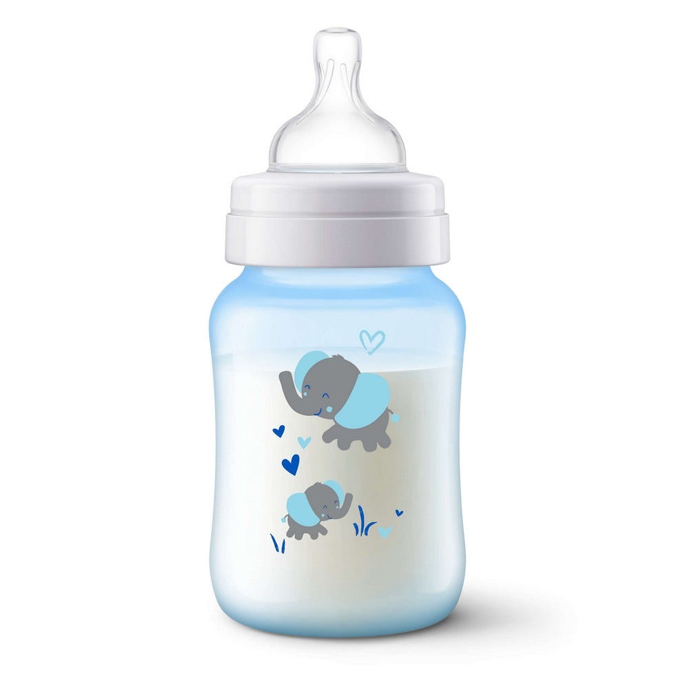 Avent Biberon Pp Debit Lent Classic+ 1 Mois Et Plus 260ml