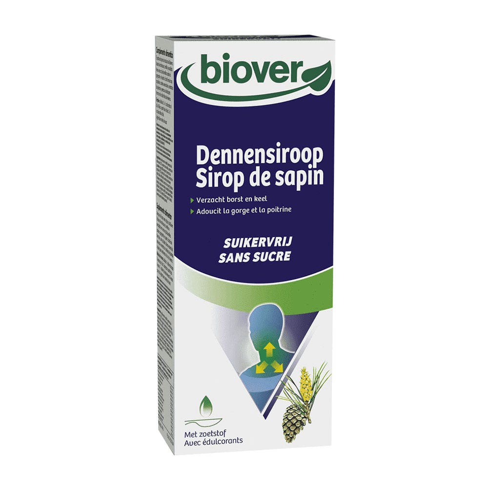 Biover Sirop De Sapin Sans Sucre 150ml - Easypara