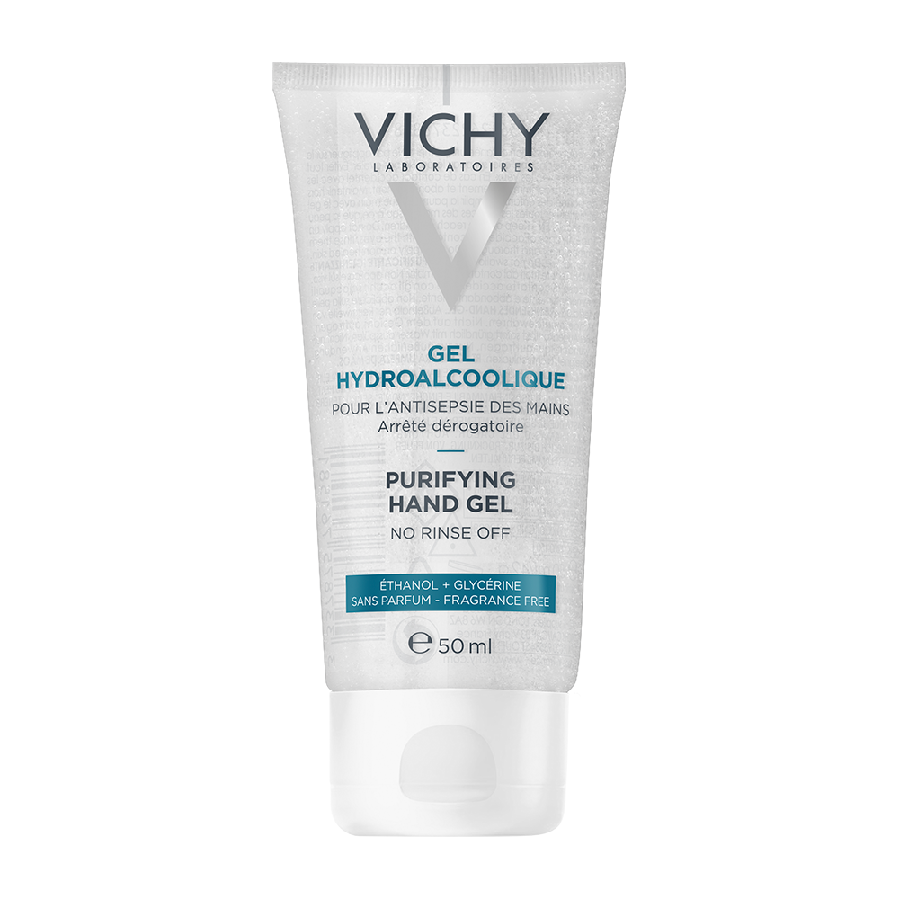 Vichy Mes Essentiels Gel Hydroalcoolique Antiseptique Mains Sans Parfum 50ml