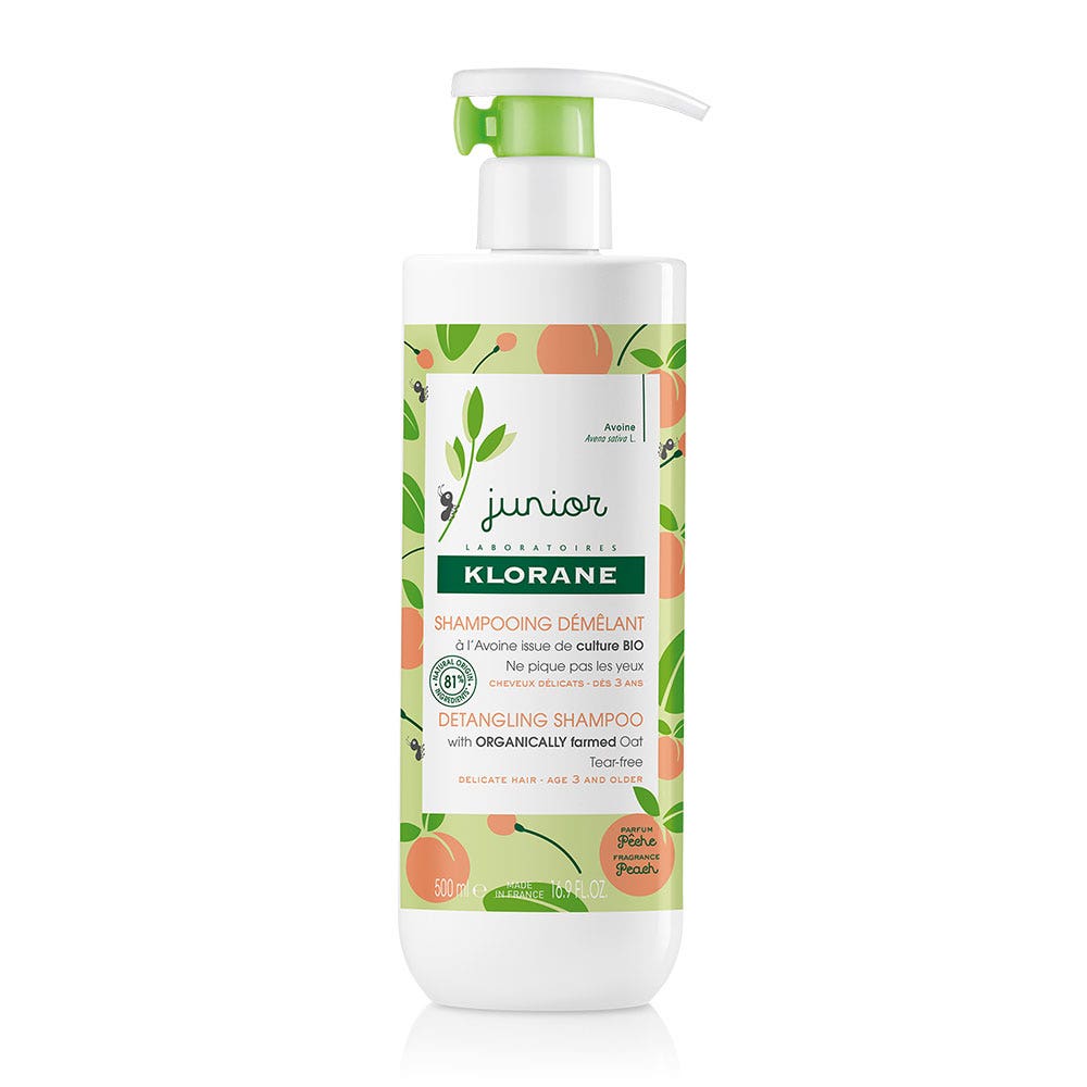Klorane Junior Shampooing demelant cheveux delicats 500ml