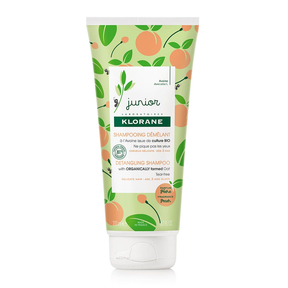 Klorane Junior Shampooing Demelant Cheveux Delicats cheveux delicats 200ml