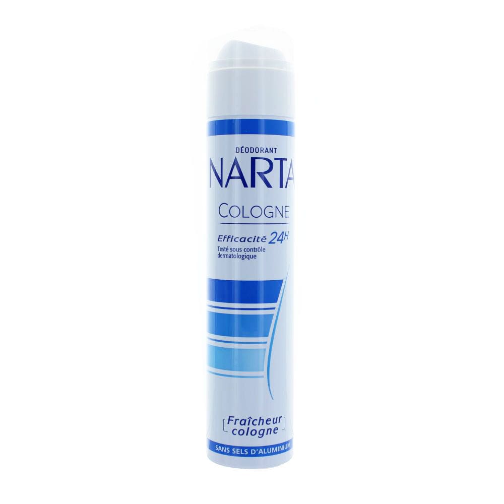 Narta Deodorant Cologne Efficacite 24h 200ml - Easypara