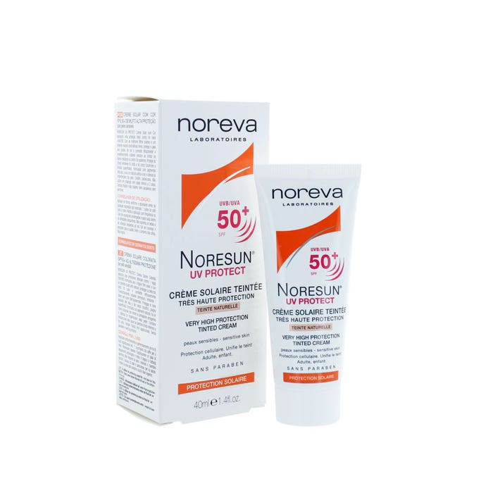 NOREVA NORESUN UV PROTECT SPF50+ TEINTE NATURELLE 40ML