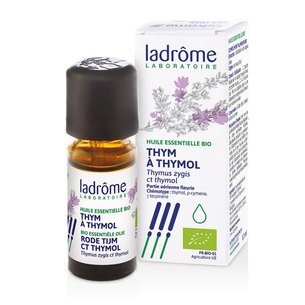 Ladrôme Huile Essentielle De Thym A Thymol Bio 10ml