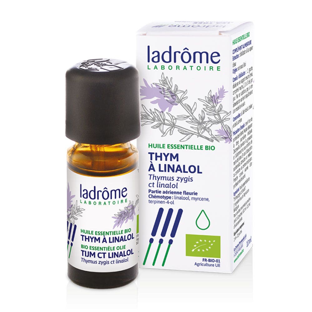 Ladrôme Huile Essentielle De Thym A Linalol Bio 10ml