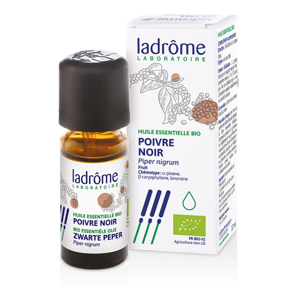Ladrôme Huile Essentielle De Poivre Noir Bio 10ml