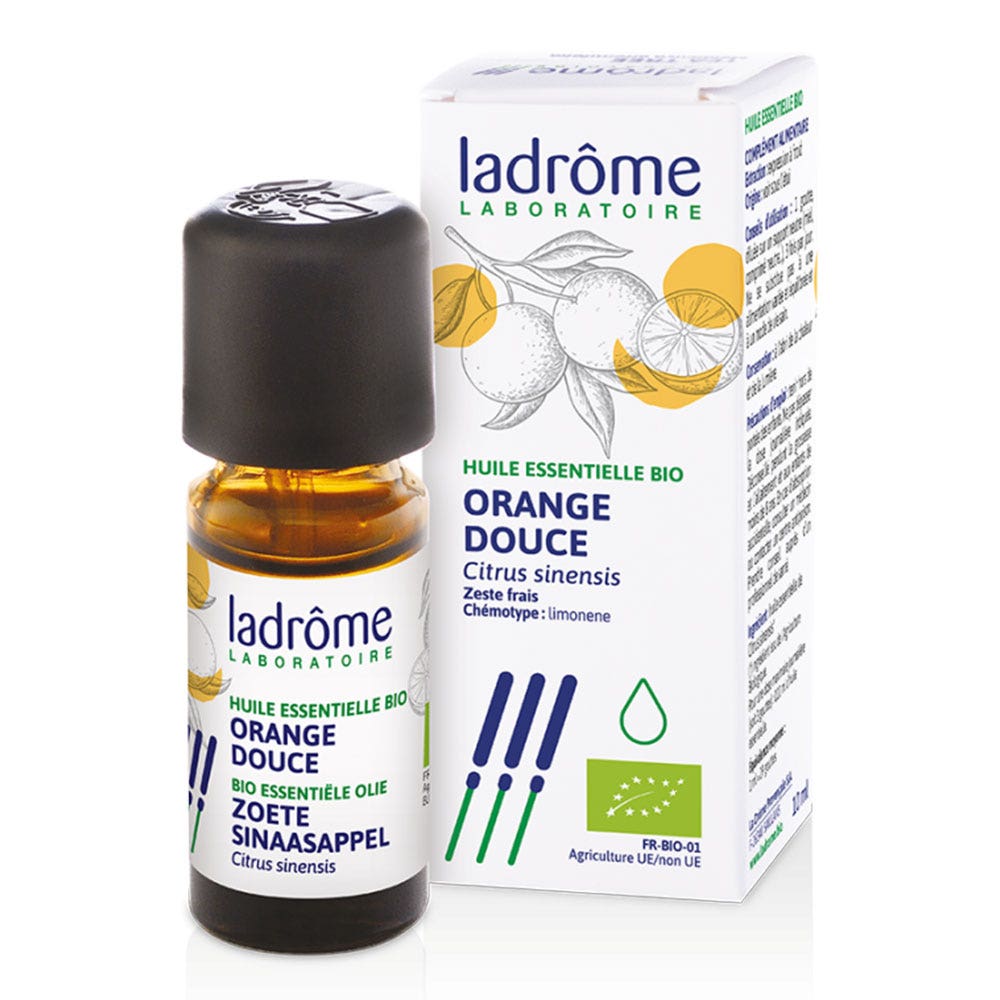 Ladrôme Huile Essentielle D'orange Douce Bio 10ml