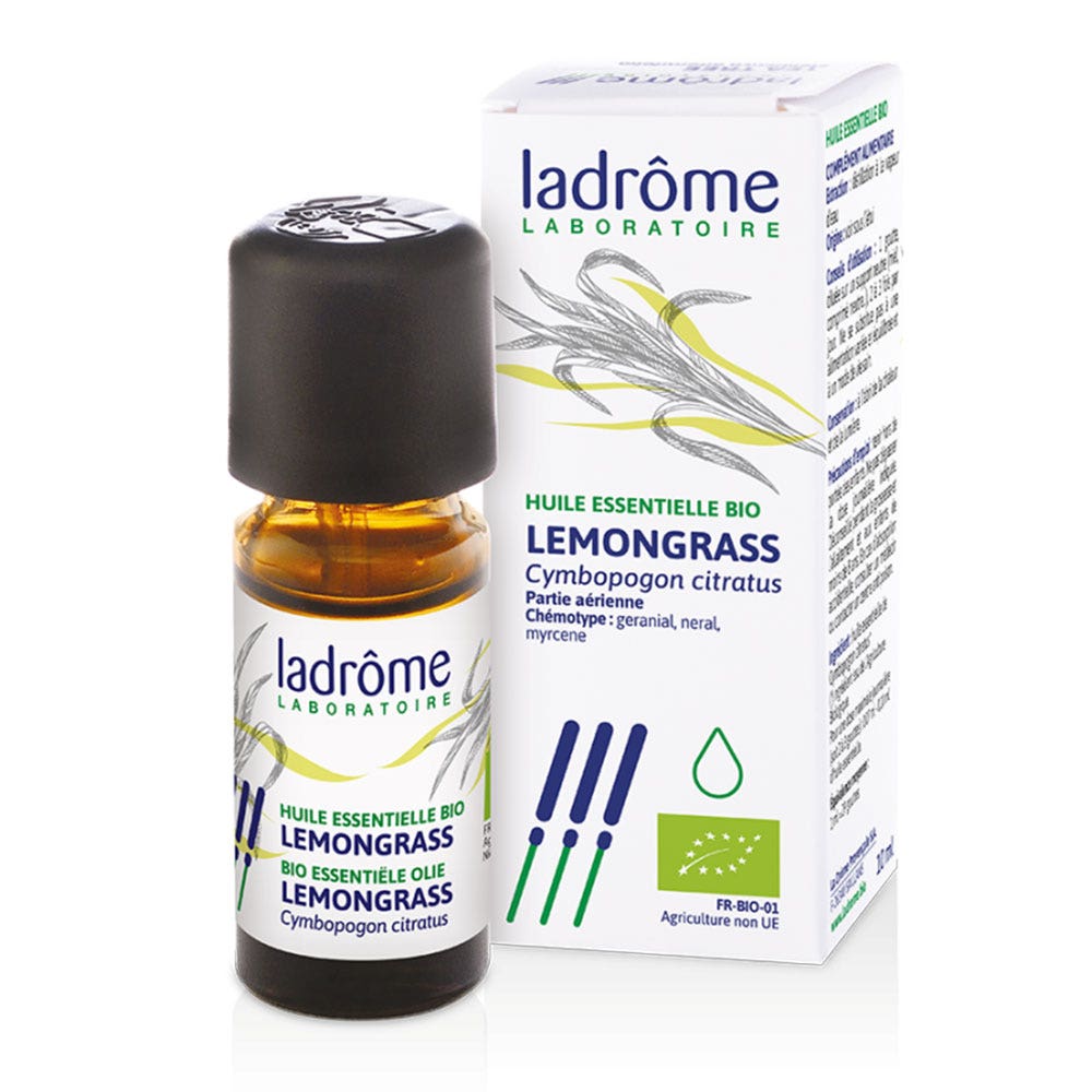 Ladrôme Huile Essentielle De Lemongrass Bio 10ml