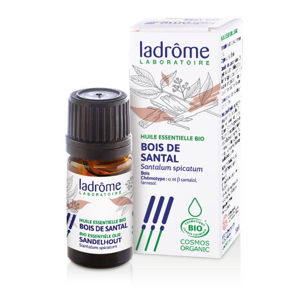 Ladrôme Huile Essentielle De Bois De Santal Bio 5ml