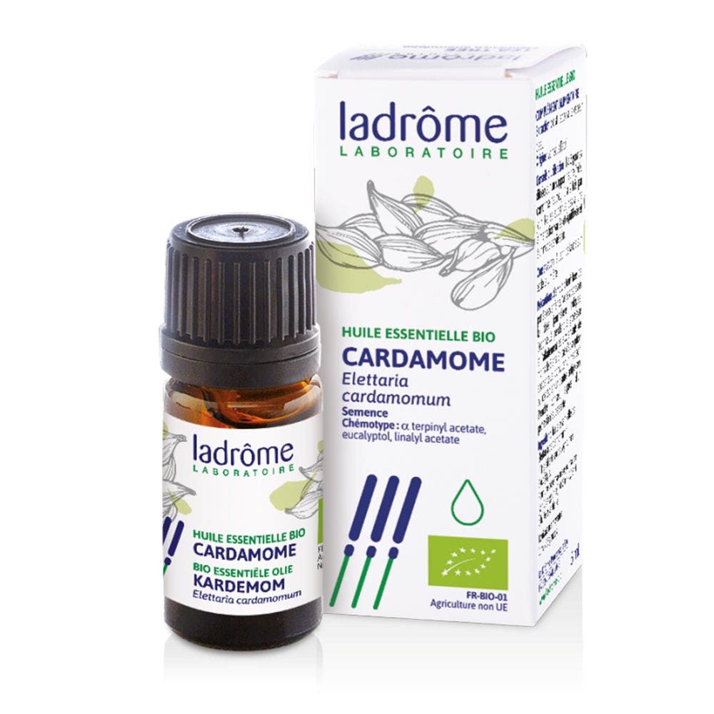 Ladrôme Huile Essentielle De Cardamome Bio 5ml