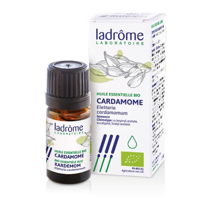 Huile Essentielle De Cardamome Bio 5ml Ladrôme