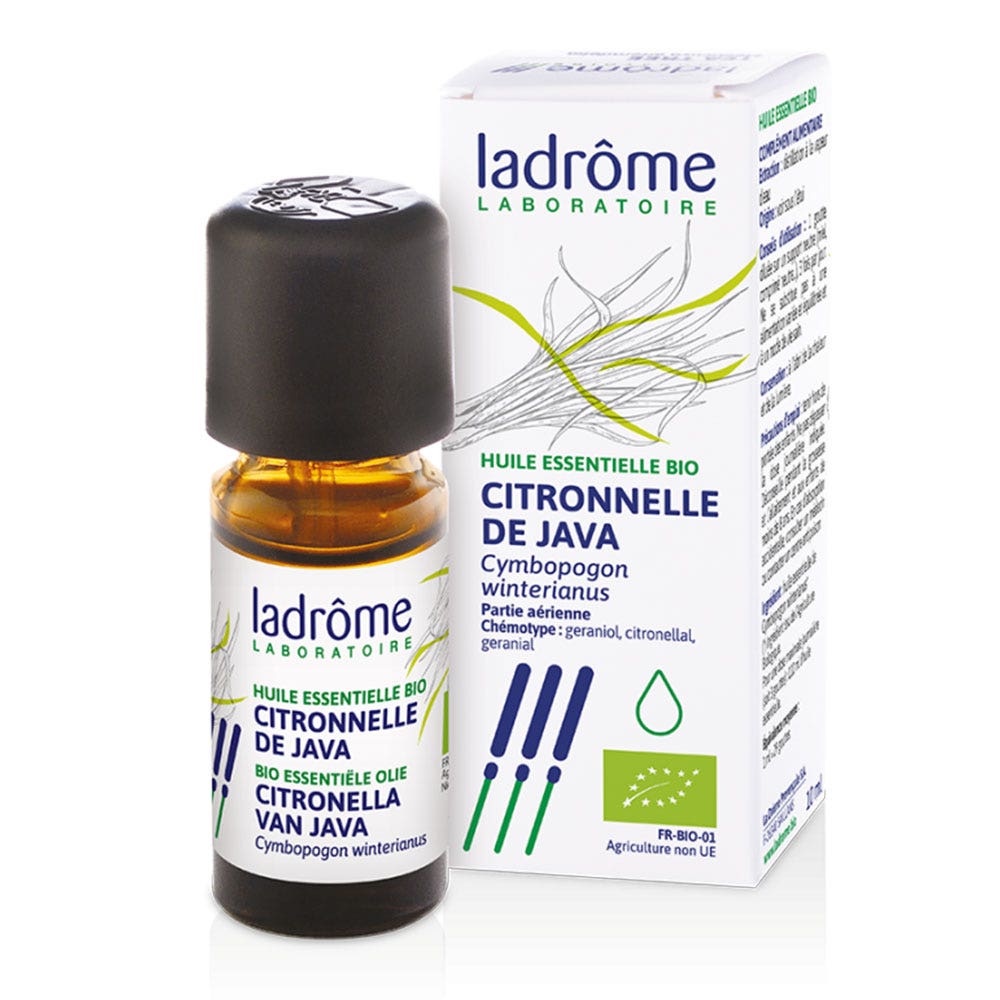 Ladrôme Huile Essentielle De Citronnelle De Java Bio 10ml