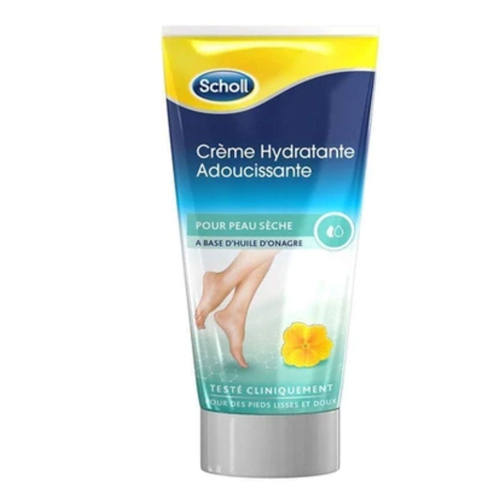 Scholl Crème Hydratante Adoucissante Peaux Sèches 150ml