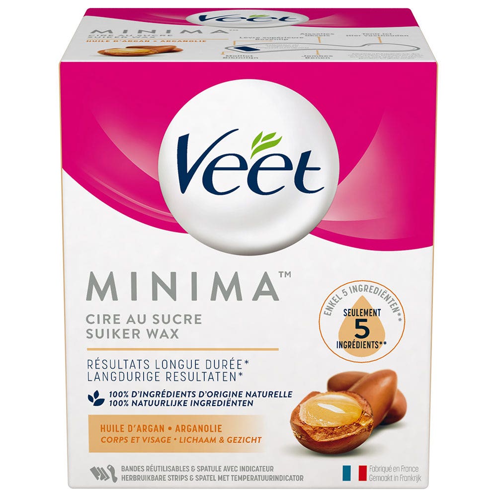 Veet Cire au Sucre Argan Minima 250ml