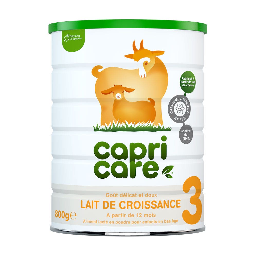 Capricare 3 Goat Milk From 12 Months A Partir De 12 Mois 800g