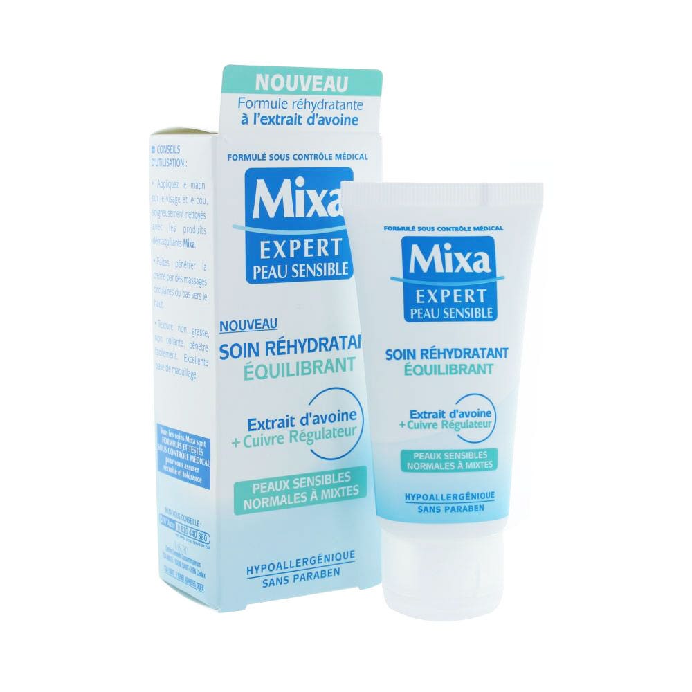 Mixa Expert Peau Sensible Soin Rehydratant Equilibrant 50ml