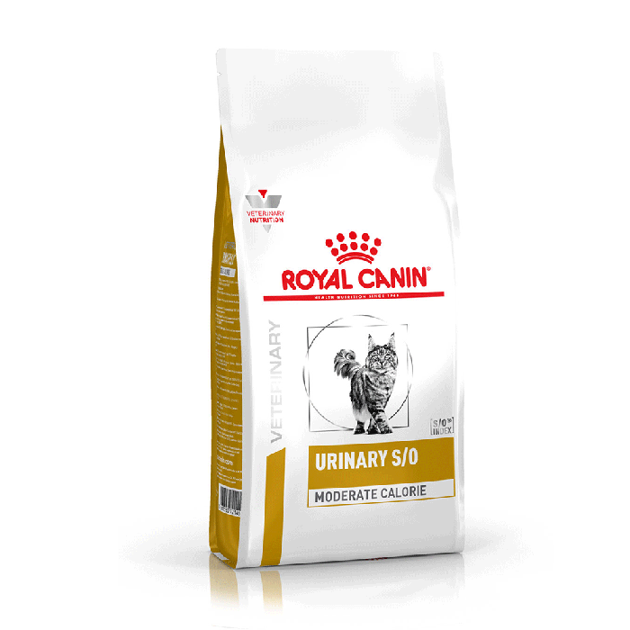 Veterinary Urinary S/o Moderate Calorie Umc34 Chat Croquettes Volaille 3.5kg Royal Canin