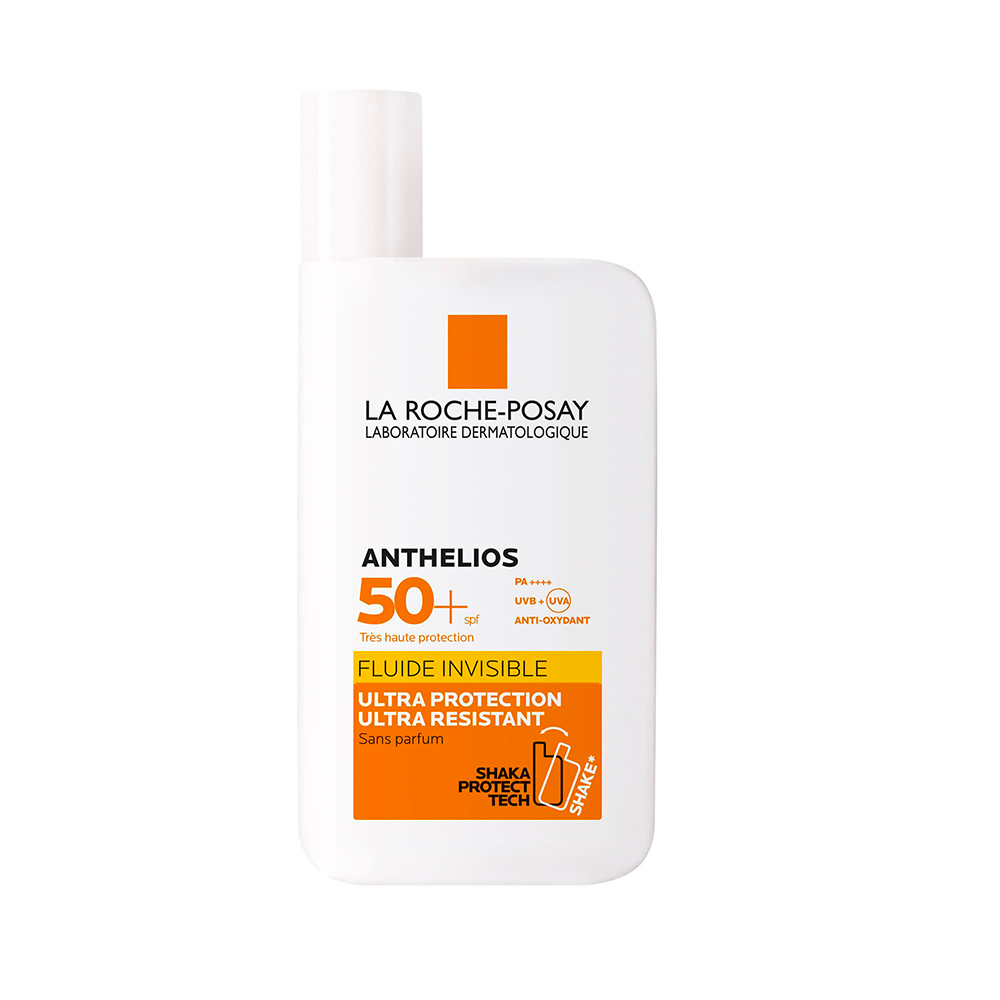 La Roche-Posay Anthelios Crème solaire visage fluide invisible spf50+ sans parfum 50ml