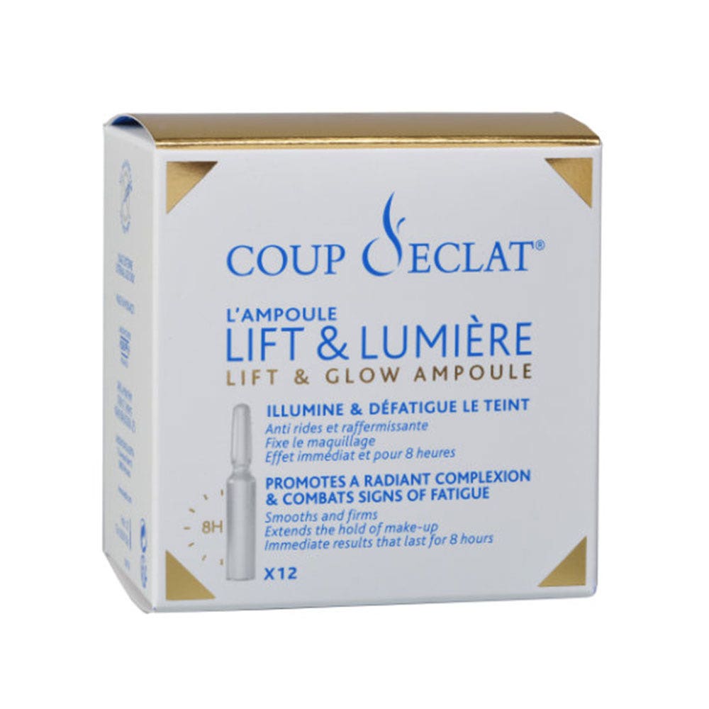 Coup D'Eclat Ampoules Lift & Lumière Peaux sensibles 12x1ml ampoules