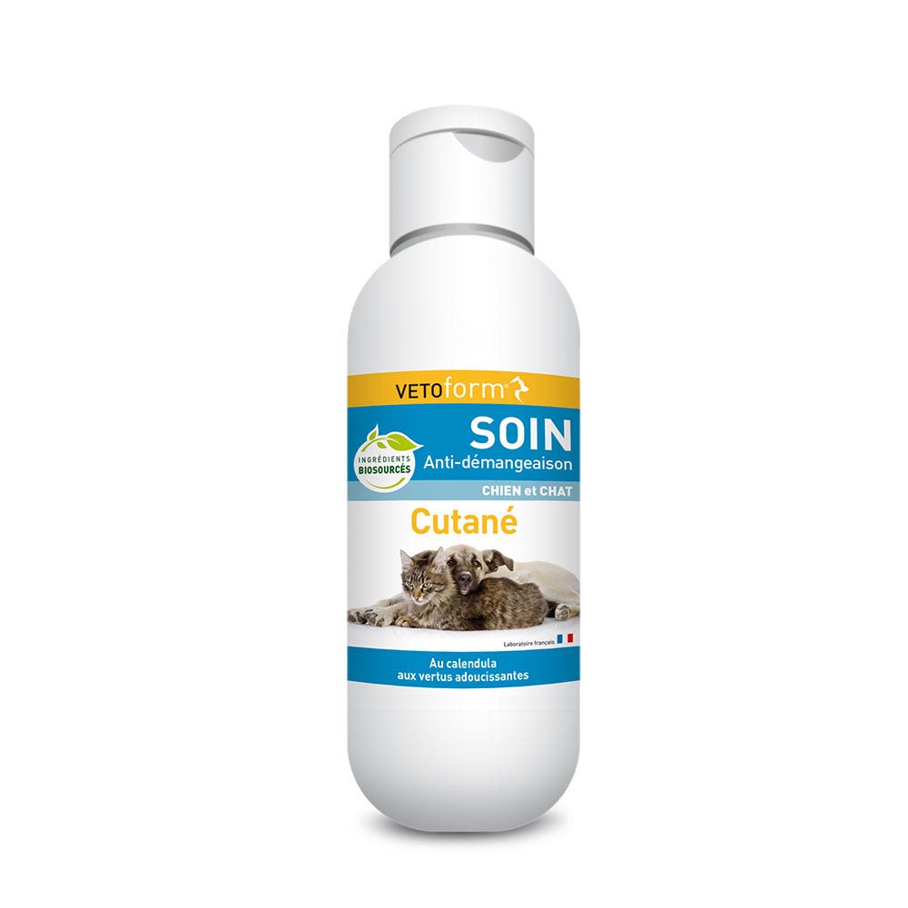 Vetoform Chien et Chat Lait anti-démangeaisons Vetoform 125ml