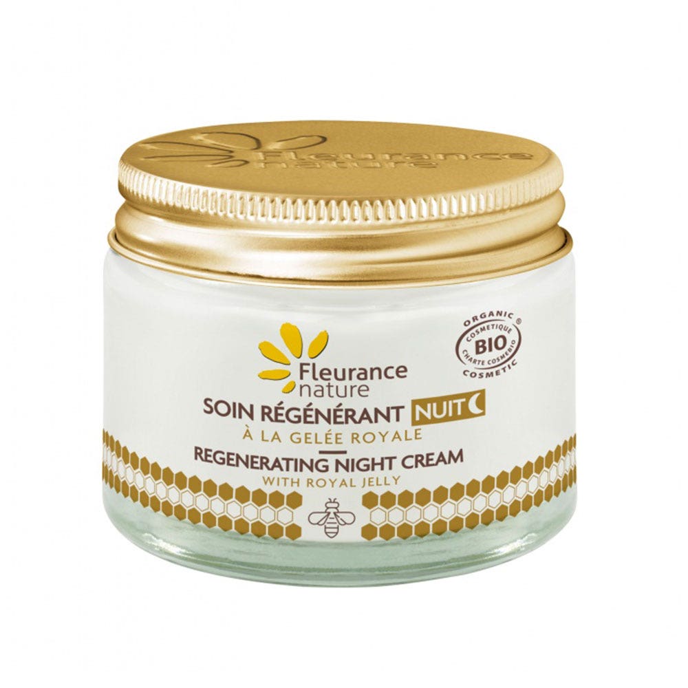Fleurance Nature Soin Nuit Regenerant A La Gelee Royale Bio 50ml