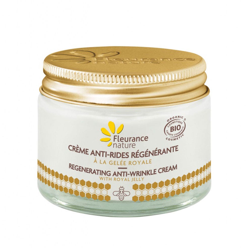 Fleurance Nature Creme Antirides Regenerante A La Gelee Royale Bio 50ml